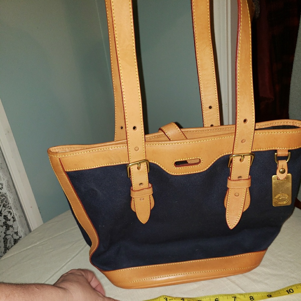 Navy purse